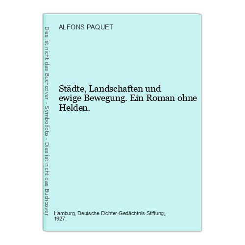 Städte landschaften und - städte,,