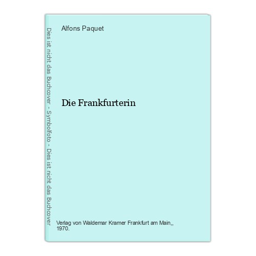 Die frankfurterin paquet - frankfurterin,