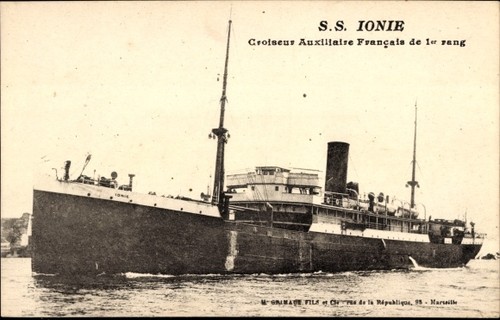 Dampfer ionie - ak,