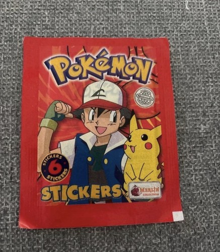 Pokemon sealed pack sticker - pack, 6