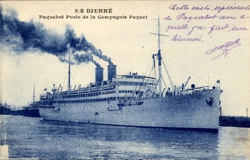 Paquebot djenné - paquebot, s.s.