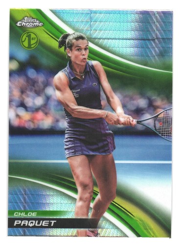 2025 topps chrome tennis - chrome,
