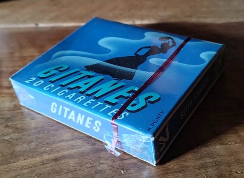 Zigarettenpackung gitanes - zigarettenpackung,