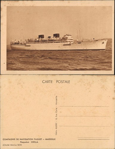 Paquebot chella schiff ship - chella,
